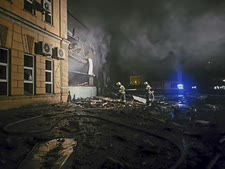 הפצצה רוסית באודסה, נובמבר 2023 [צילום: AP]