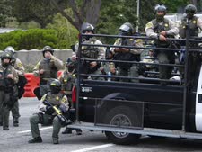 שוטרים בלוס אנג'לס [צילום: רינגו צ'יו, AP]
