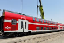 יותר מרחב ובטיחות לרוכבים [צילום: רכבת ישראל]