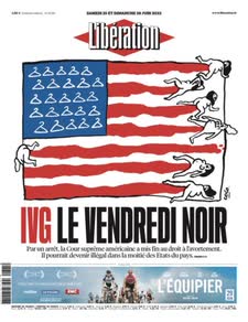 שער עיתון ליברסיון הצרפתי, 24.06.22
