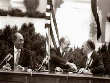חתימת הסכם השלום עם מצרים [צילום: אתר הכנסת]